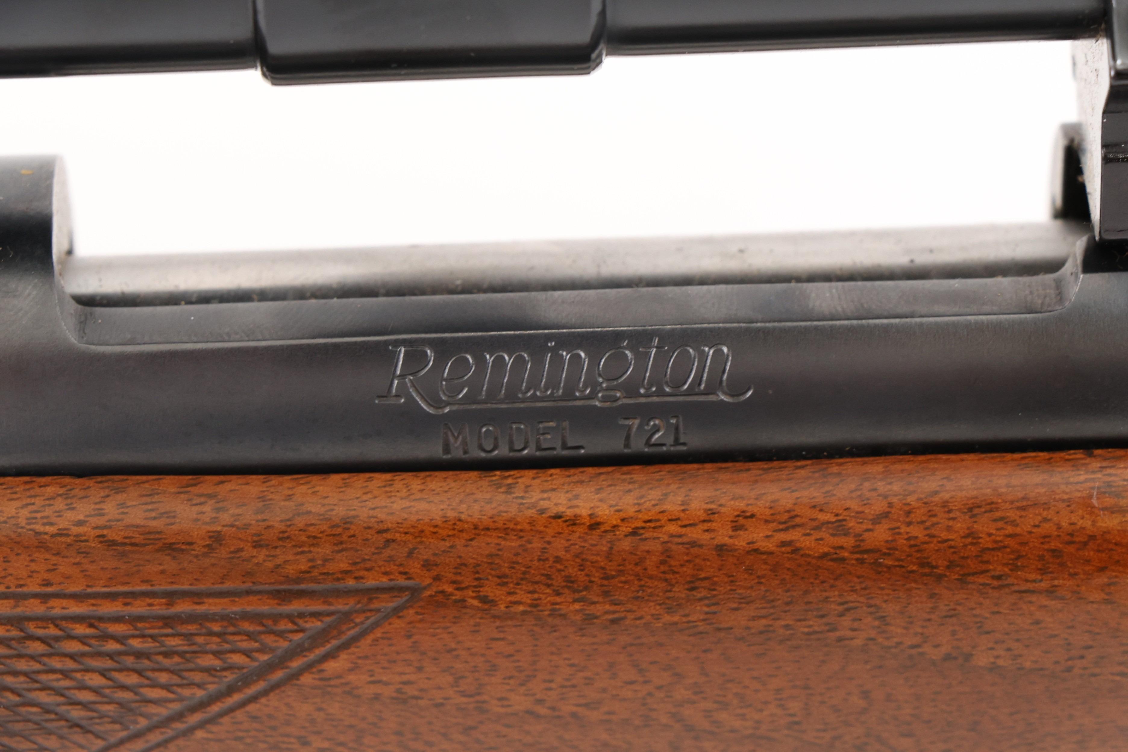 Remington 721 Bolt Action Rifle