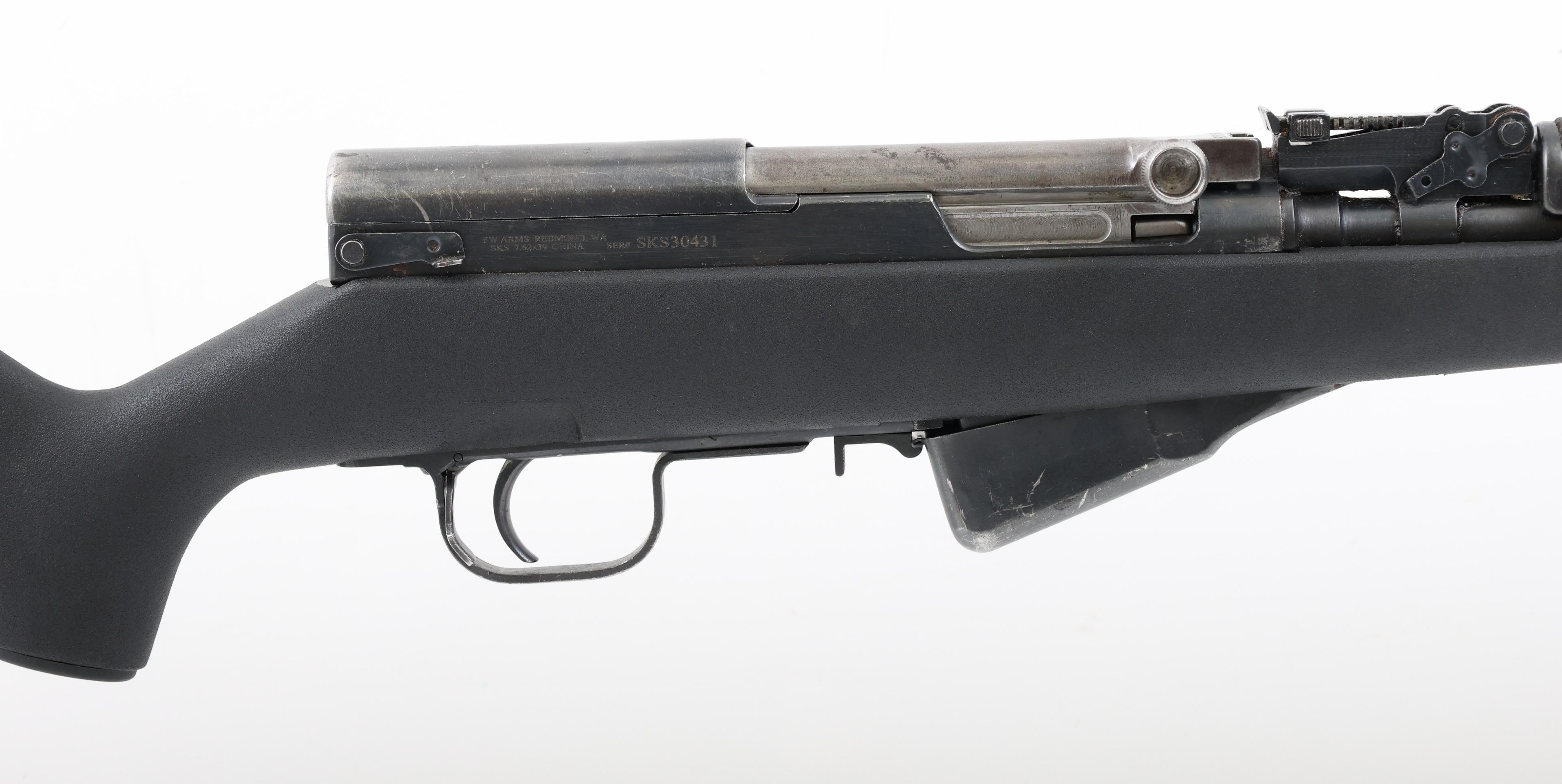 Chinese Factory 26/PW Arms SKS Semi-Automatic Rifle
