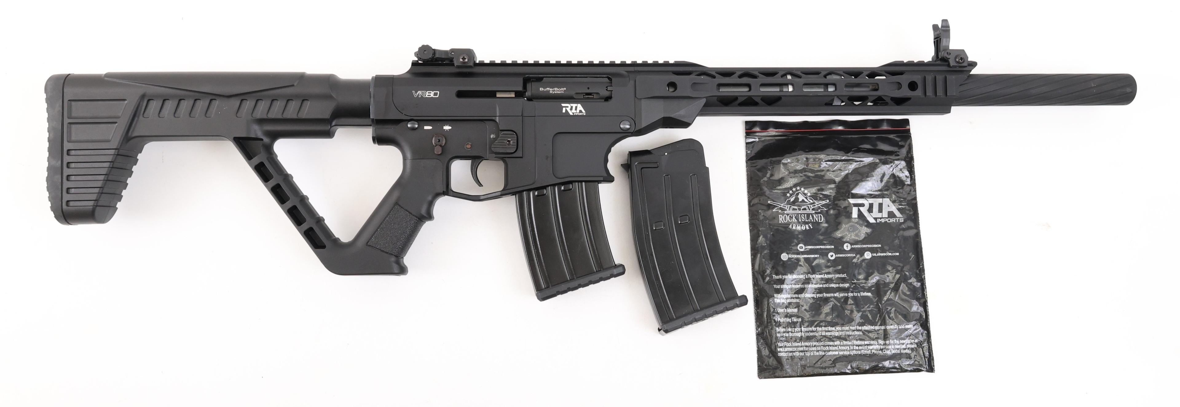 Rock Island/Derya VR80 Semi Automatic Shotgun