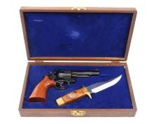 Cased Smith & Wesson 19-3 Texas Ranger Commemorative Set Double Action Revolver