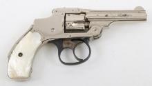 Cased Smith & Wesson 32 Safety Hammerless 1st Model (Lemon Squeezer) Double Action Revolver
