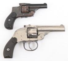 Lot Of 2 Vintage Double Action Revolvers