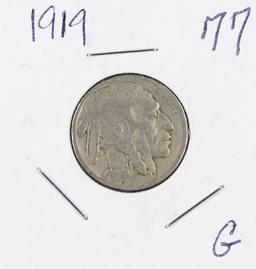 LOT OF 2 BUFFALO NICKELS -G