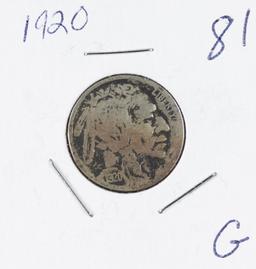 LOT OF 2 - BUFFALO NICKELS  - G