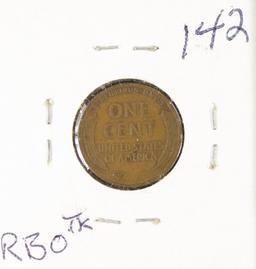 1912-S LINCOLN CENT - F