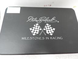1996 Atlanta 100 1/24th scale diecast car, Mile stones in racing set & 1/64th scale car.