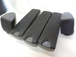 Klipsch Quintet SL 5 pack of speakers.