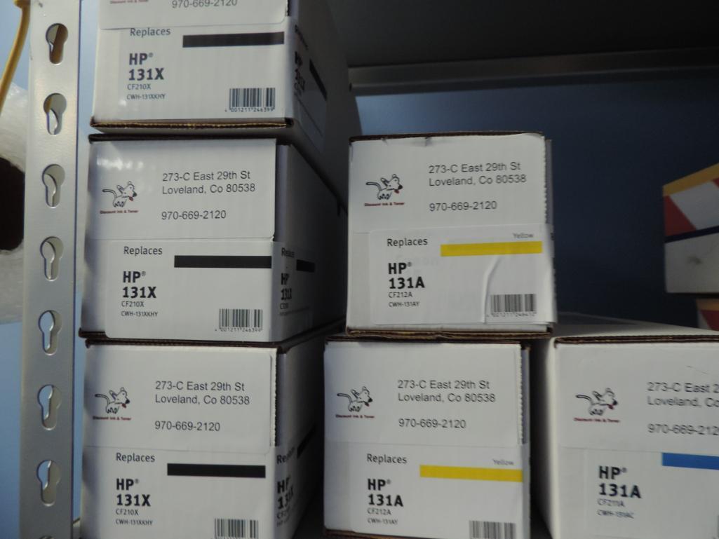 30 plus toner cartridges.