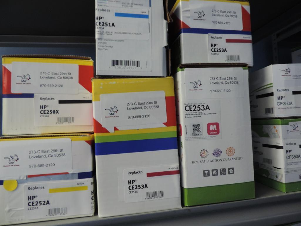 30 plus toner cartridges.