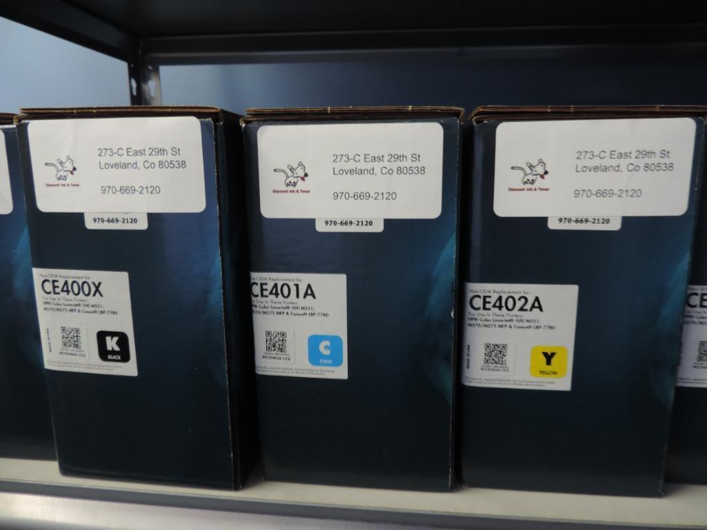 30 plus toner cartridges.
