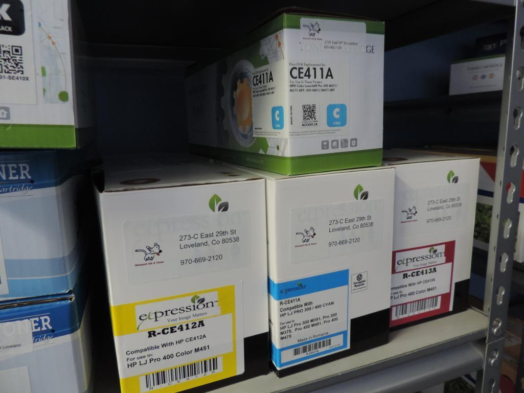 30 plus toner cartridges.