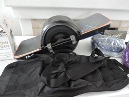 High $ Onewheel + skateboard with accessories.