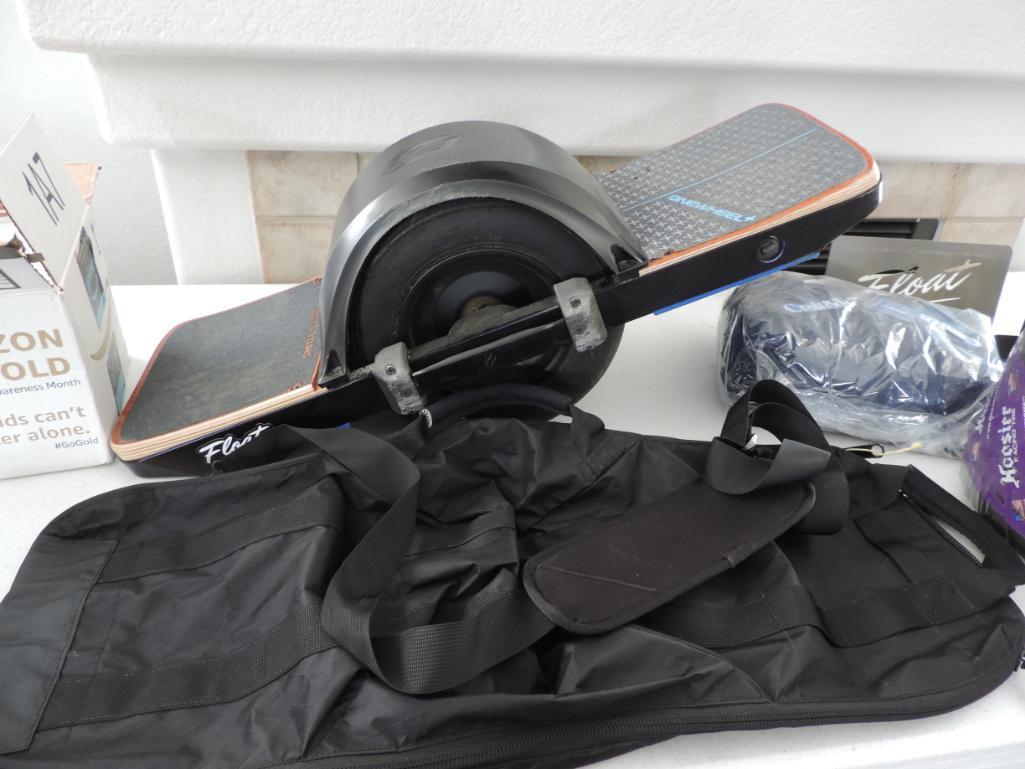 High $ Onewheel + skateboard with accessories.