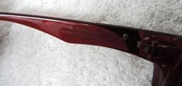 Smith Spree cranberry CBR glasses.