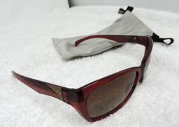 Smith Spree cranberry CBR glasses.