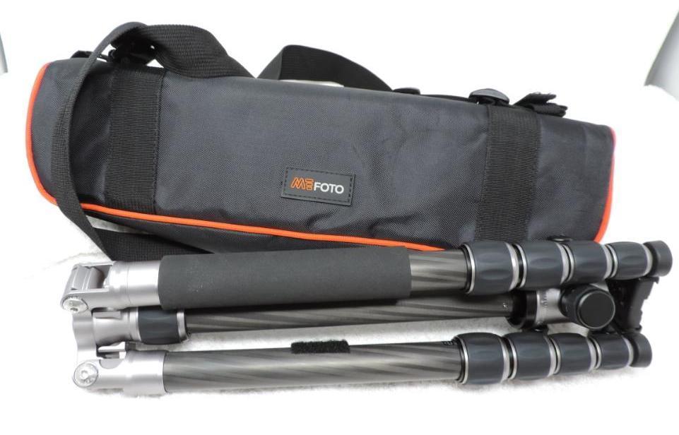 MeFOTO C-1350 road trip tripod with case.