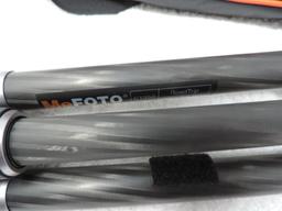 MeFOTO C-1350 road trip tripod with case.