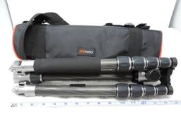 MeFOTO C-1350 road trip tripod with case.