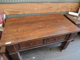 Early Quartersawn Mercantile table from Daniel & Fisher outlet.