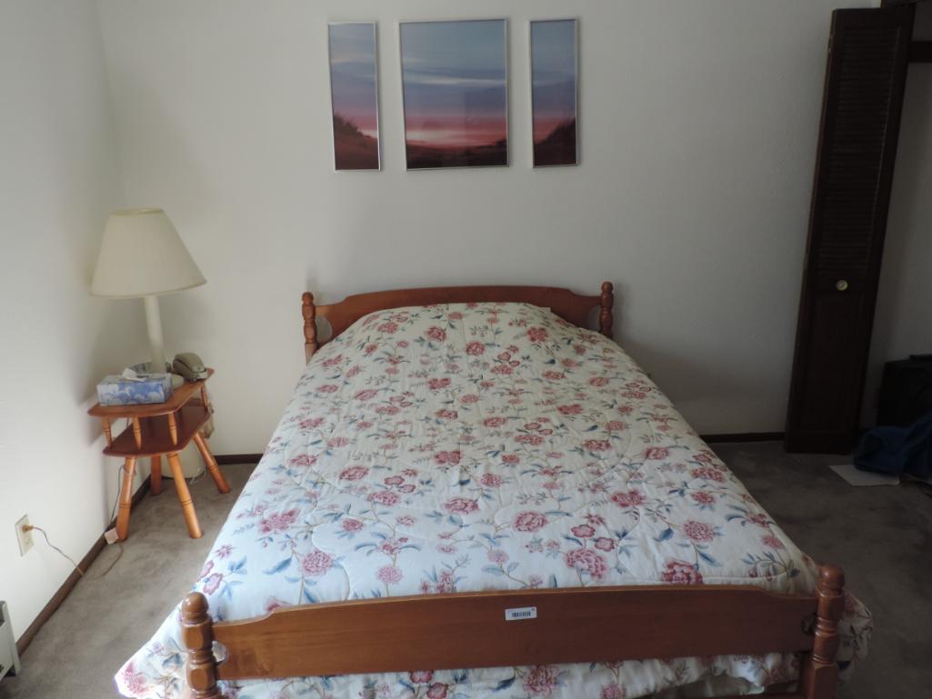 Contents of guest bedroom.