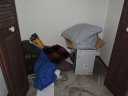 Contents of guest bedroom.