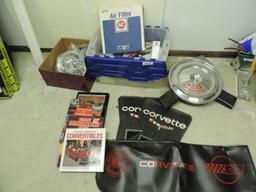 Corvette center caps and more.