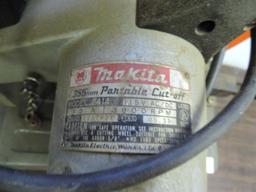 Makita portable cut off saw.