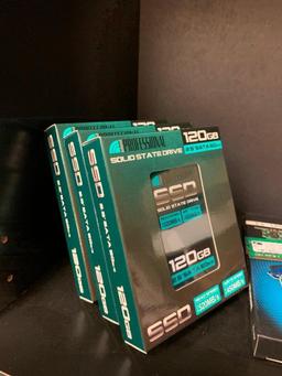 Solid State Drives, Brackets, Loose Drives, More