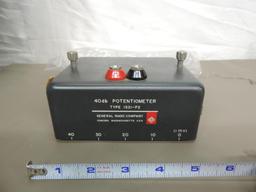 General Radio 40 db potentiometer.