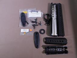 AR-15 parts assortment