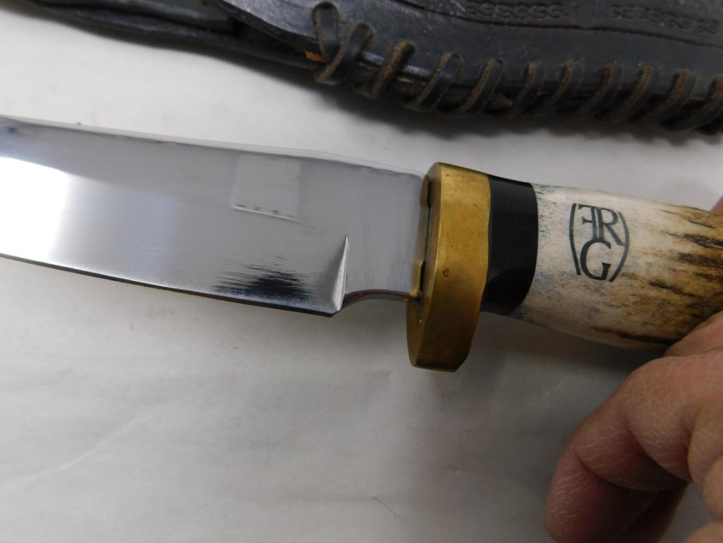 Custom FRG sheath knife