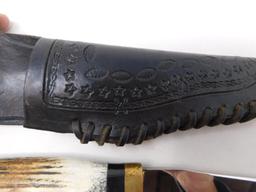 Custom FRG sheath knife