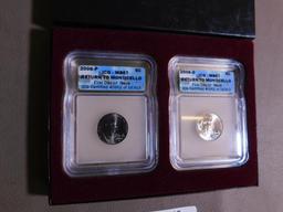 2006 ICG graded nickels