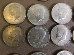 Kennedy half dollar coins