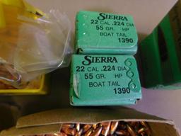 22 cal bullets for reloading
