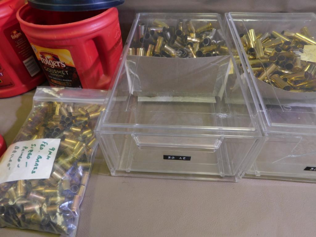 Brass assortment for reloading