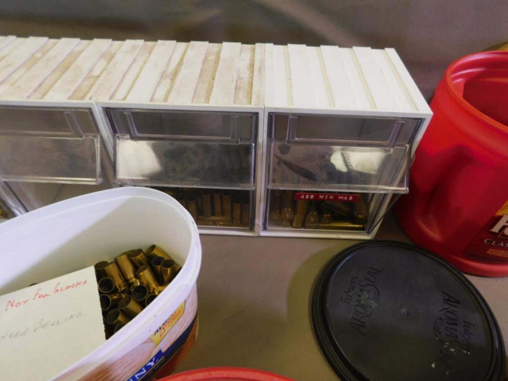 Brass assortment for reloading