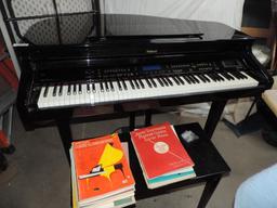 Roland KR-777 digital intelligent piano.
