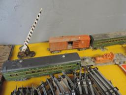 Lionel train assortment.