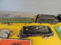 Lionel train assortment.
