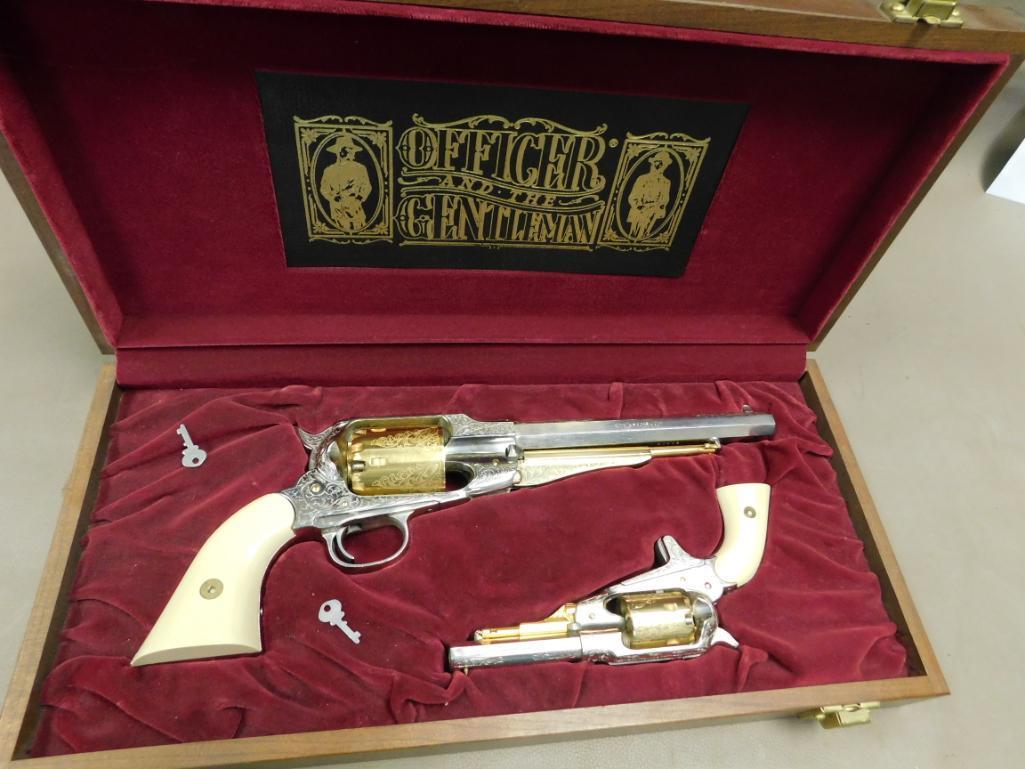 ASM Officer and Gentleman black powder revolver set