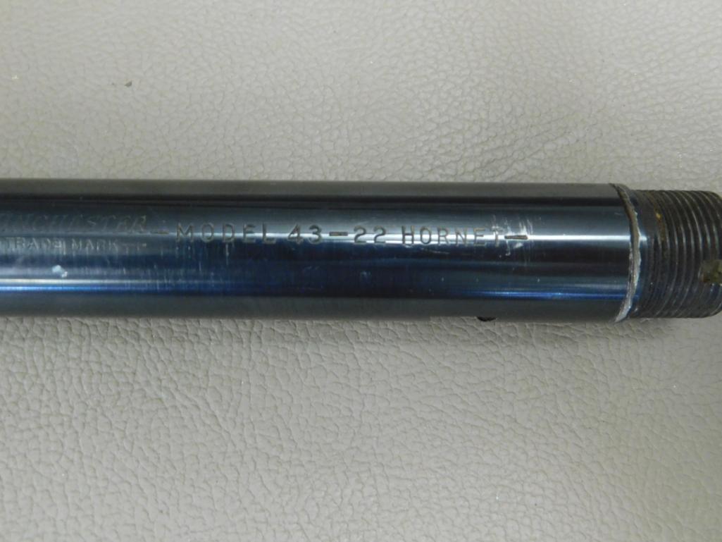 Winchester model 43 22 Hornet barrel