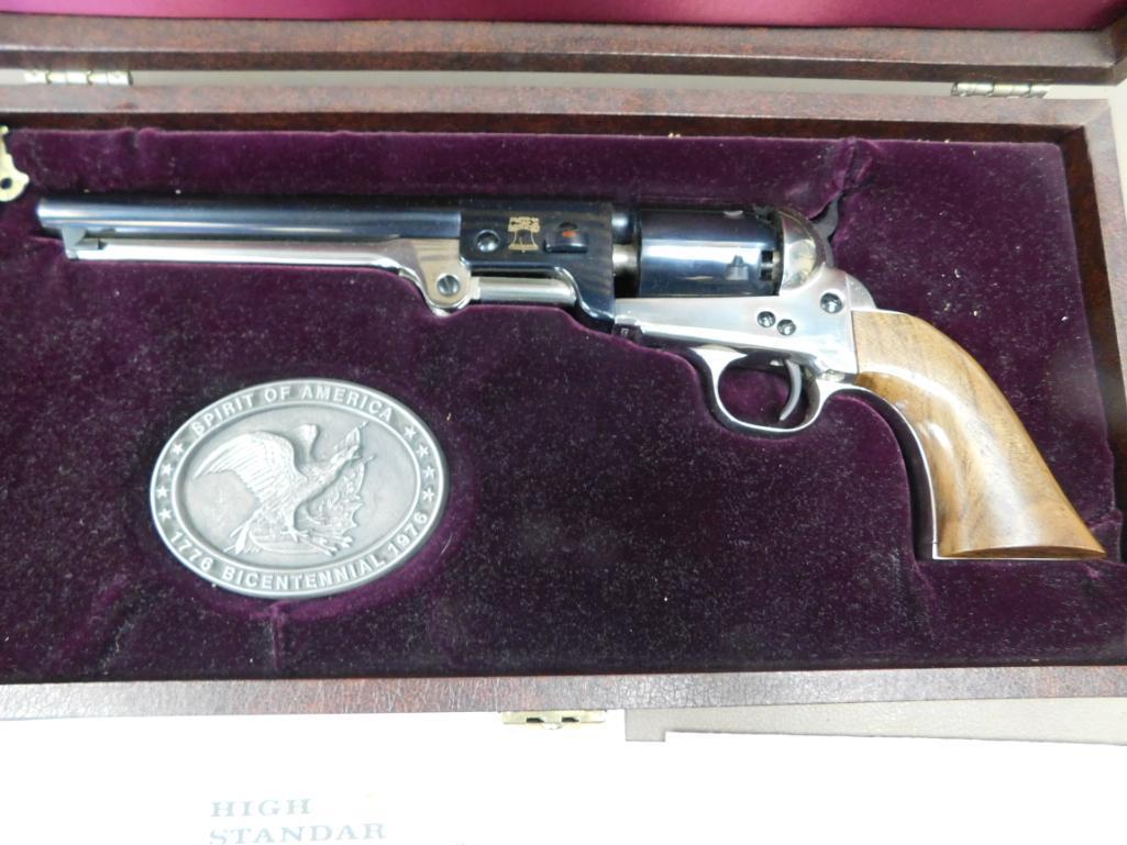 High Standard American Bicentennial 1851 Navy Colt revolver