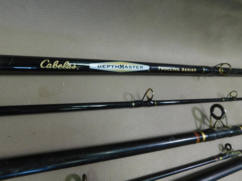 Two piece spinning rods