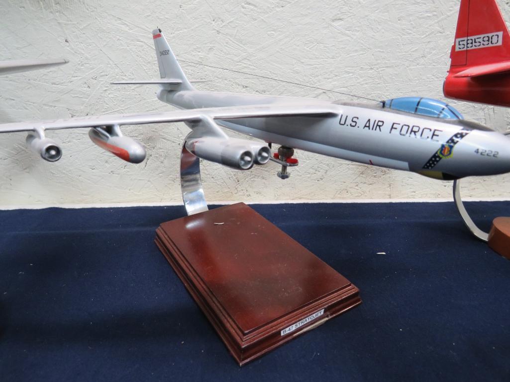 WWII and Vietnam Model Planes