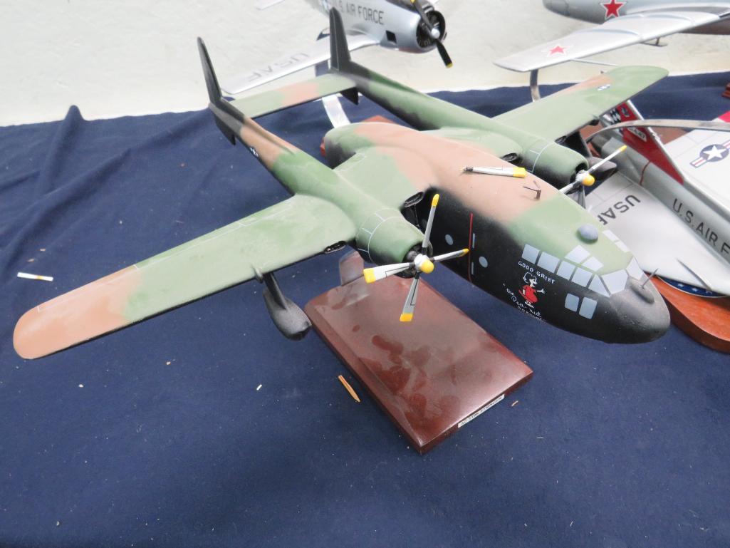 WWII and Vietnam Model Planes
