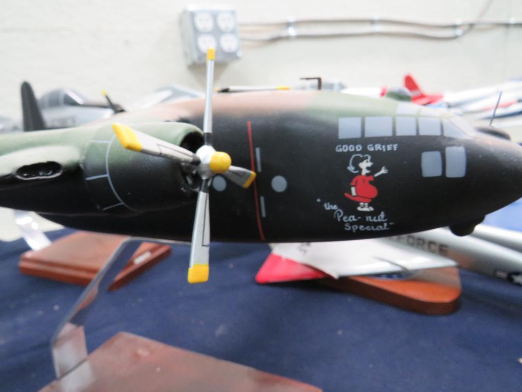 WWII and Vietnam Model Planes