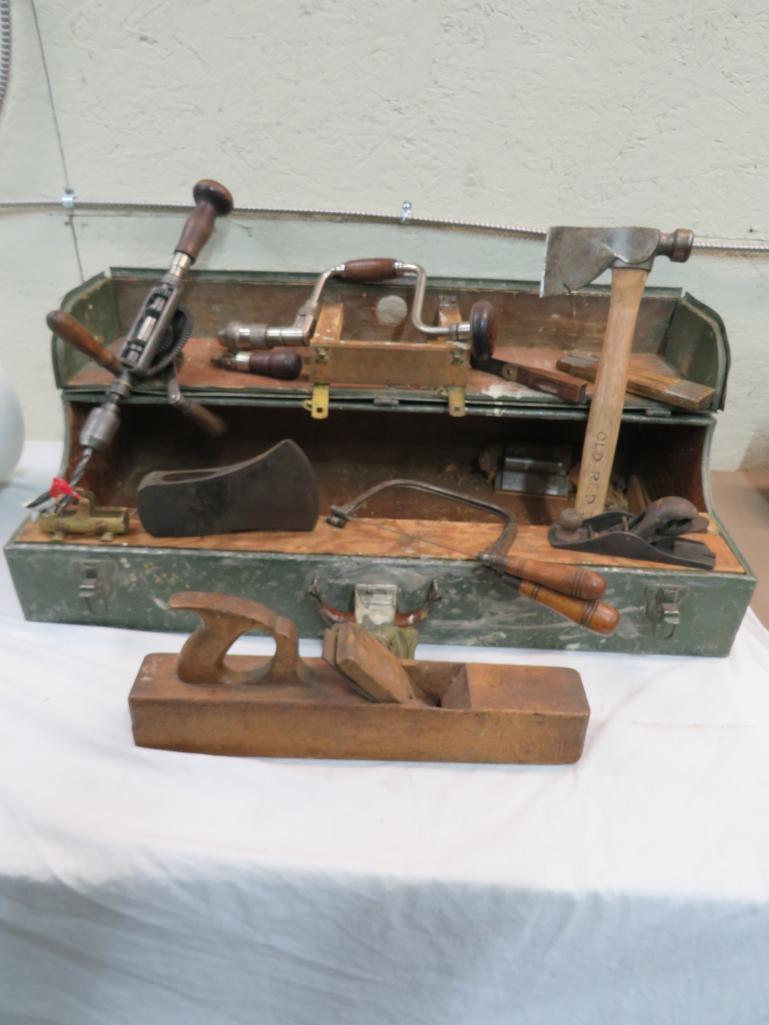 Old Carpenter's Tool Box