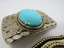 Precious Stone Belt Buckles