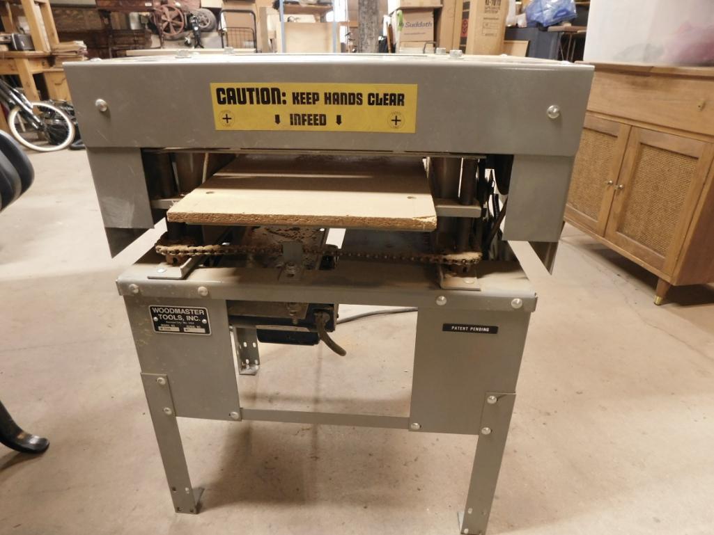 Woodmaster tools W-1200 woodworkers drum sander
